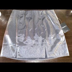 Forever 21 Charcoal Party Skirt